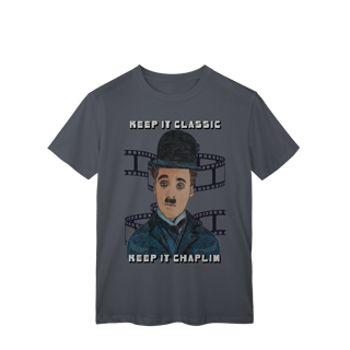 Nome do produto T-Shirt Classic – Keep It Classic, Keep It Chaplin
