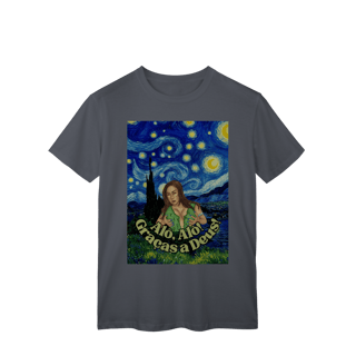 Nome do produto T-Shirt Classic - Alô, Alô! Graças a Deus!