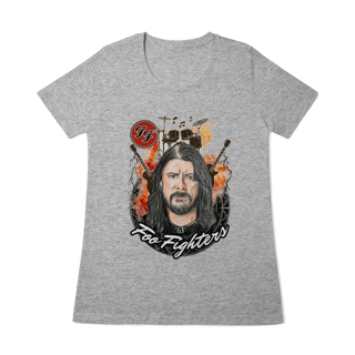 Nome do produto Baby Long Quality - Foo Fighters Burning