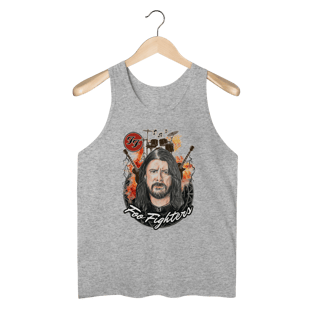 Nome do produto Regata Masculina Quality - Foo Fighters Burning