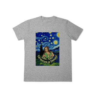 Nome do produto T-Shirt Classic - Alô, Alô! Graças a Deus!