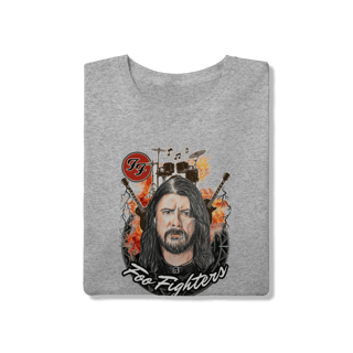 Nome do produto T-Shirt Quality Foo Fighters Burning
