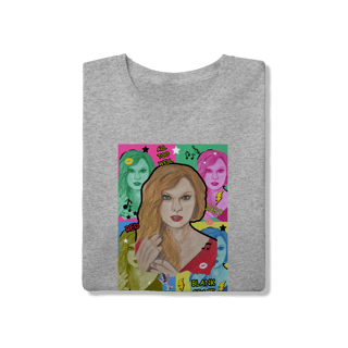 Nome do produto T-Shirt Quality - Swift Pop Collage