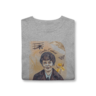 Nome do produto T-Shirt Classic - Amelia Earhart