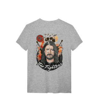 Nome do produto T-Shirt Quality Foo Fighters Burning