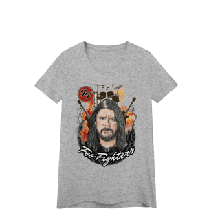 Nome do produto Baby Long Quality - Foo Fighters Burning