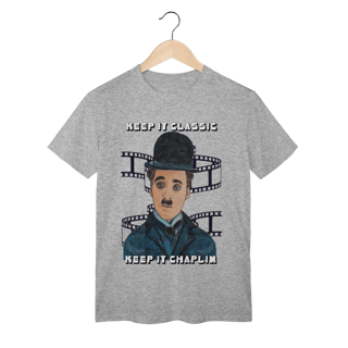 Nome do produto T-Shirt Classic – Keep It Classic, Keep It Chaplin