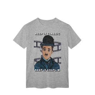 Nome do produto T-Shirt Classic – Keep It Classic, Keep It Chaplin