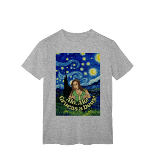 Nome do produto T-Shirt Classic - Alô, Alô! Graças a Deus!