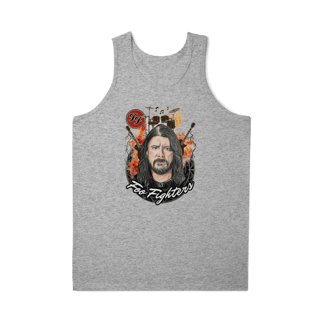 Nome do produto Regata Masculina Quality - Foo Fighters Burning