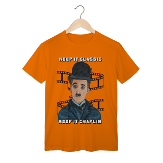 Nome do produto T-Shirt Classic – Keep It Classic, Keep It Chaplin