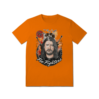 Nome do produto T-Shirt Quality Foo Fighters Burning