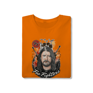 Nome do produto T-Shirt Quality Foo Fighters Burning