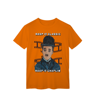 Nome do produto T-Shirt Classic – Keep It Classic, Keep It Chaplin