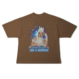 Nome do produto Camiseta Oversized - Diamond Glow