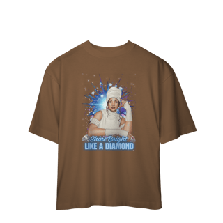 Nome do produto Camiseta Oversized - Diamond Glow