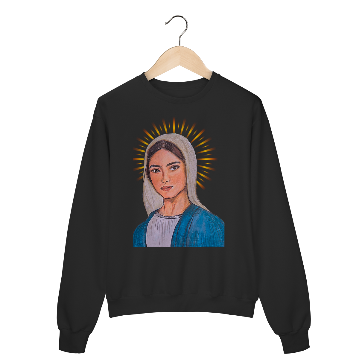 Nome do produto: Moletom Prime - Eis Aqui a Tua Mãe