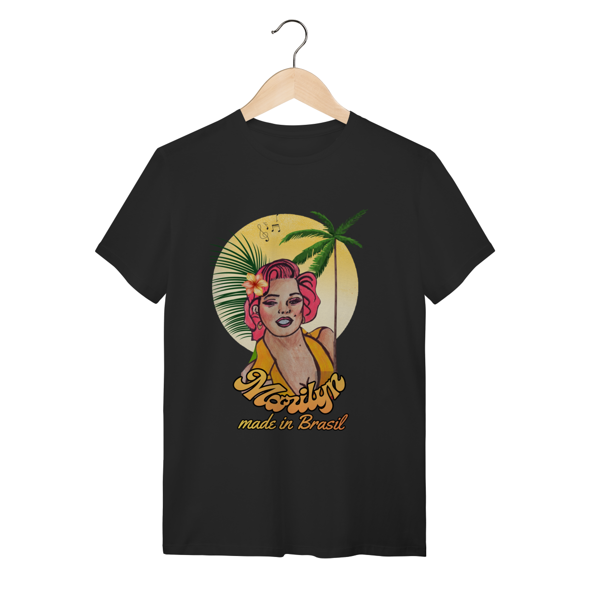 Nome do produto: T-Shirt Quality – Marilyn Made in Brasil