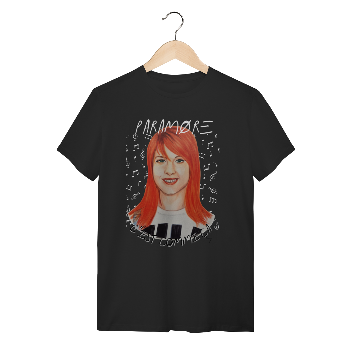 Nome do produto: T-Shirt Quality Paramore – C’est Comme Ça Edition
