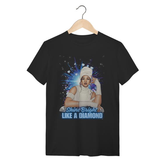 T-Shirt Quality - Diamond Glow