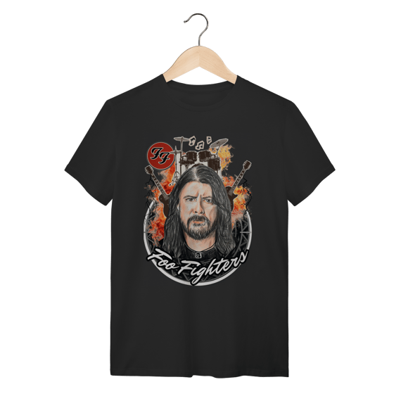 T-Shirt Quality Foo Fighters Burning