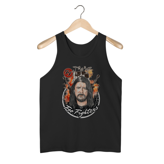 Regata Masculina Quality - Foo Fighters Burning