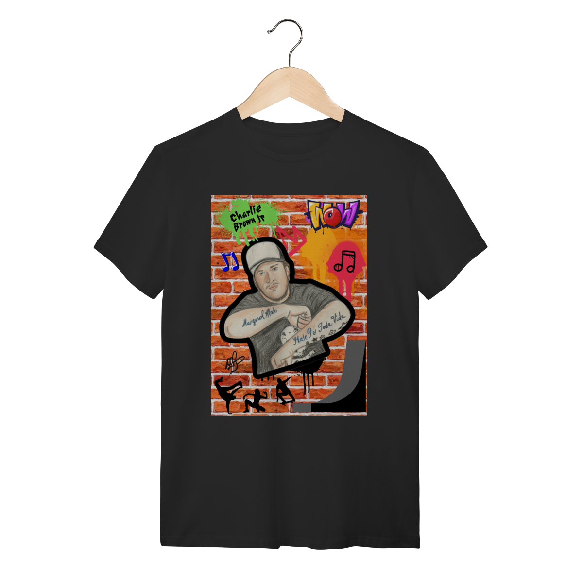 Nome do produto: T-Shirt Quality - Street Vibe Charlie Brown Jr