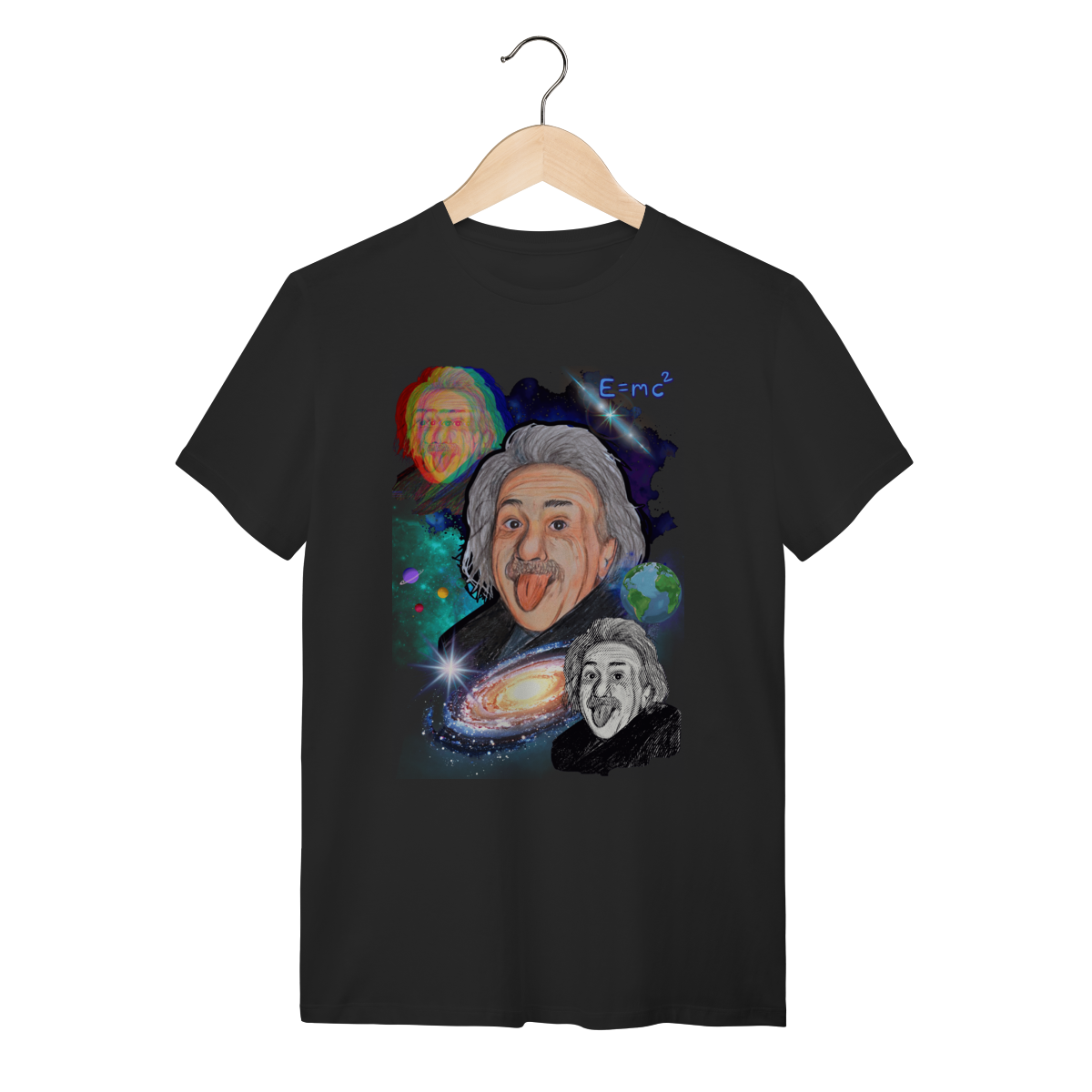 Nome do produto: T-Shirt Quality - Cosmic Genius