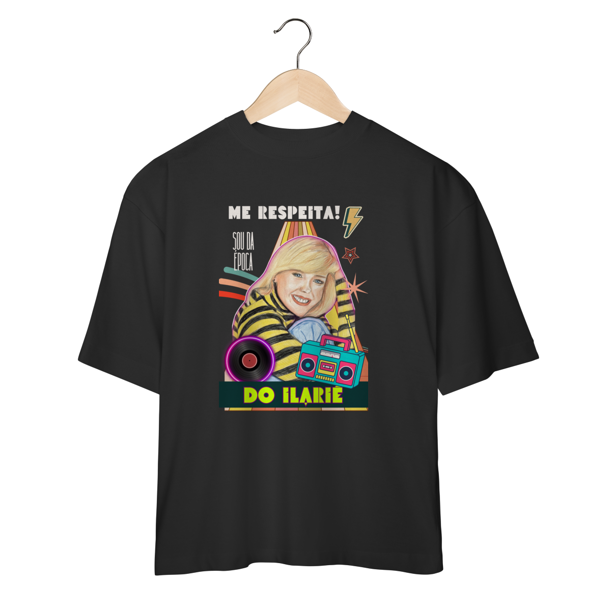 Nome do produto: Camiseta Oversize - Rainha do Flash