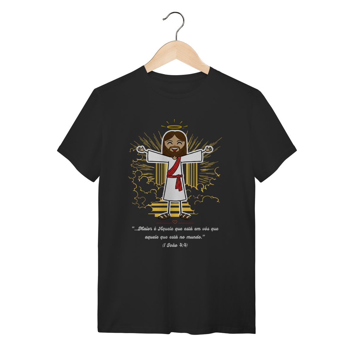 Nome do produto: T-Shirt Quality - Maior é Aquele 