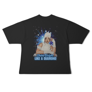 Nome do produto Camiseta Oversized - Diamond Glow