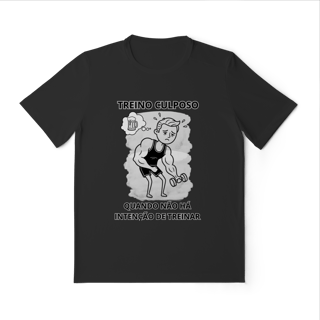 Nome do produto Camiseta Sport Dry UV – “Treino Culposo Masculino”