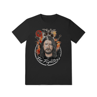Nome do produto T-Shirt Quality Foo Fighters Burning