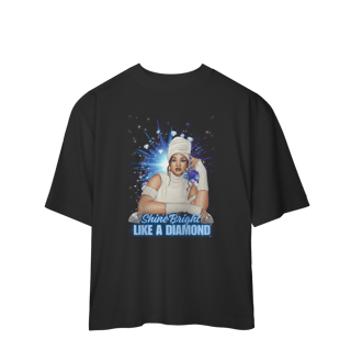 Nome do produto Camiseta Oversized - Diamond Glow
