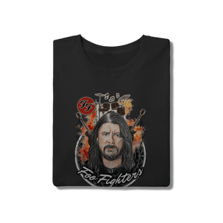 Nome do produto T-Shirt Quality Foo Fighters Burning