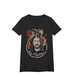 Nome do produto Baby Long Quality - Foo Fighters Burning