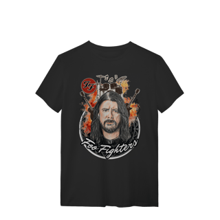 Nome do produto T-Shirt Quality Foo Fighters Burning