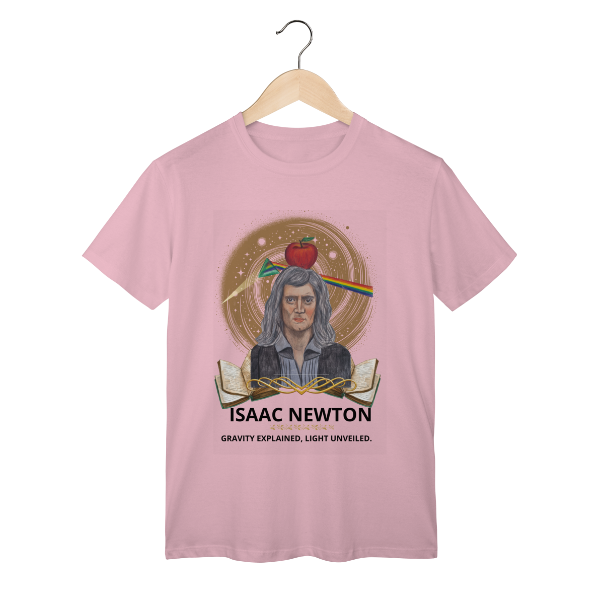 Nome do produto: T-Shirt Classic - Isaac Nrewton