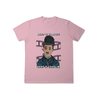 Nome do produto T-Shirt Classic – Keep It Classic, Keep It Chaplin
