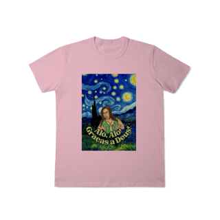 Nome do produto T-Shirt Classic - Alô, Alô! Graças a Deus!