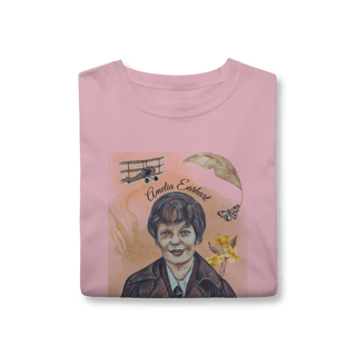 Nome do produto T-Shirt Classic - Amelia Earhart