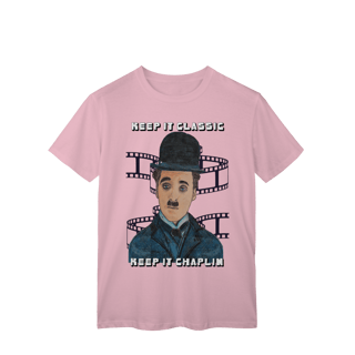 Nome do produto T-Shirt Classic – Keep It Classic, Keep It Chaplin