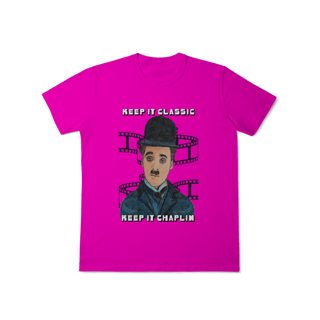 Nome do produto T-Shirt Classic – Keep It Classic, Keep It Chaplin