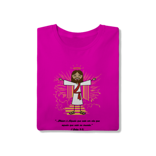 Nome do produto T-Shirt Quality - Maior é Aquele 