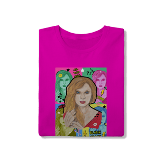 Nome do produto T-Shirt Quality - Swift Pop Collage