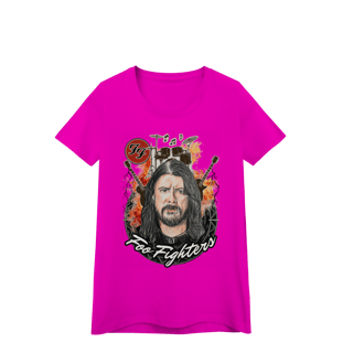 Nome do produto Baby Long Quality - Foo Fighters Burning