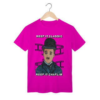 Nome do produto T-Shirt Classic – Keep It Classic, Keep It Chaplin