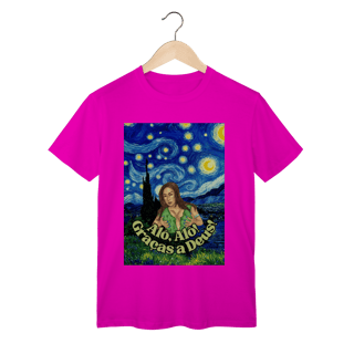 Nome do produto T-Shirt Classic - Alô, Alô! Graças a Deus!