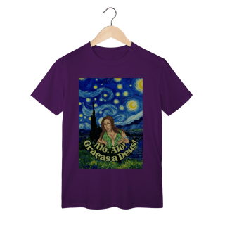 Nome do produto T-Shirt Classic - Alô, Alô! Graças a Deus!