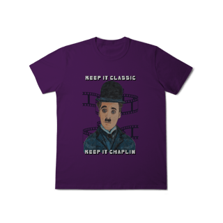 Nome do produto T-Shirt Classic – Keep It Classic, Keep It Chaplin